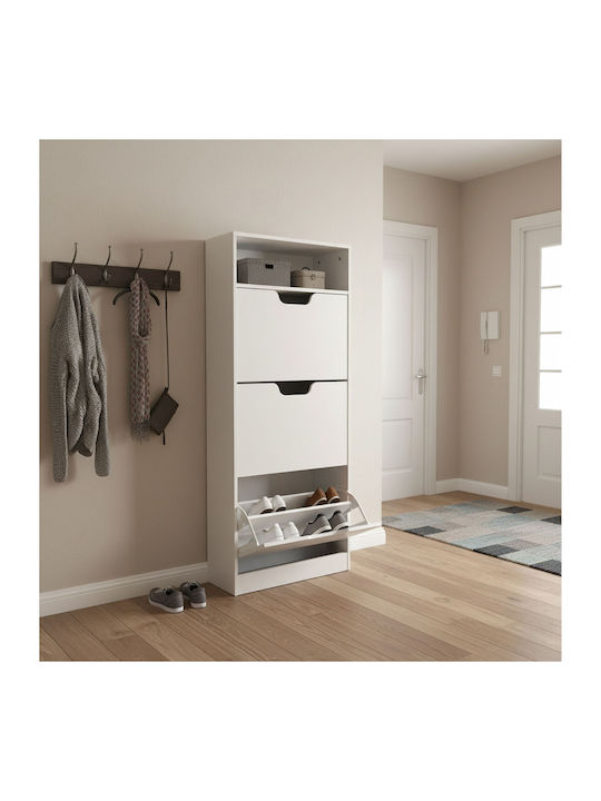 Dulap Pentru Pantofi Din Lemn 60x24x140cm