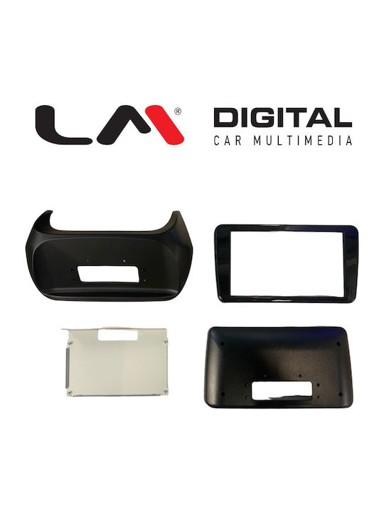 LM Digital Car Audio System for Peugeot Bipper Fiat Fiorino Citroen Nemo 2007 > 2021 Bluetooth USB Wi-Fi GPS Apple CarPlay Android Auto