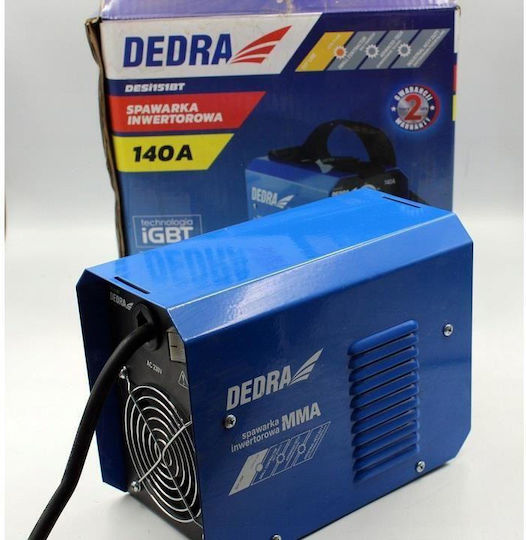 Dedra Ηλεκτροκόλληση Inverter MMA με Μέγιστο Ρεύμα Συγκόλλησης 140A