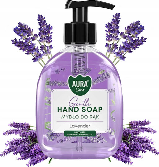 Aura Care Săpun Lichid Delicat cu Lavandă pentru Mâini 300 Ml Dispenser Ahs-001-002