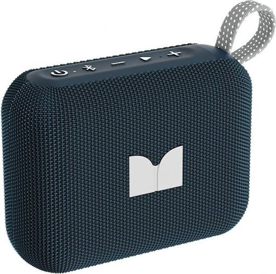Monster Cube 1 Αδιάβροχο Ηχείο Bluetooth 12W με Διάρκεια Μπαταρίας έως 20 ώρες Μπλε