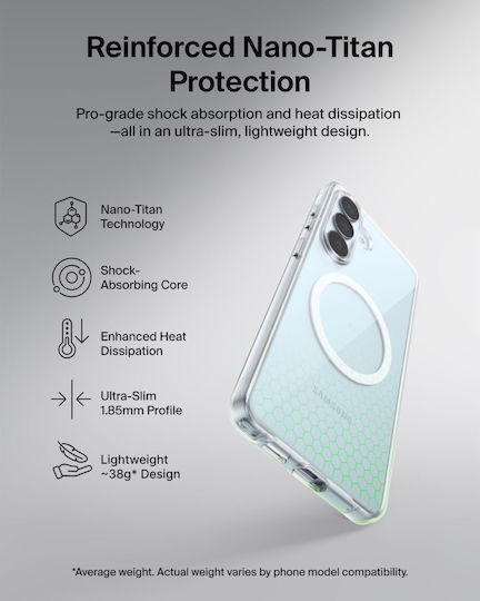 Belkin Sheerforce Back Cover Σιλικόνης / Πλαστικό Διάφανο (Galaxy S26+)
