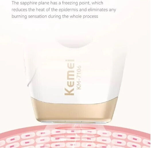Kemei Kemei IPL Epiliergerät für Gesicht Körper & Bikini KM-7106