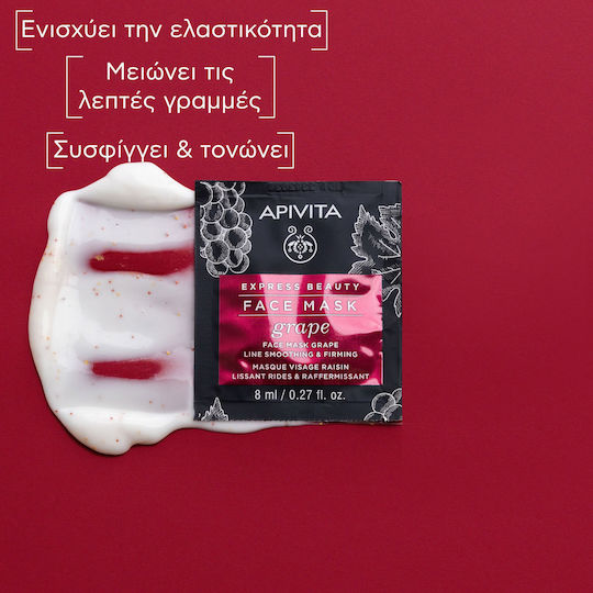 Apivita Express Beauty Gesichtsmasken für Anti-Aging Festigung Feuchtigkeitsspendend