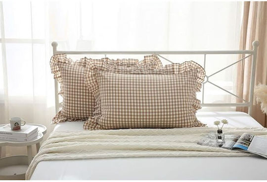 SteweHome SteweHome Wasserdichte Beige Kissenbezüge Set 50x70cm
