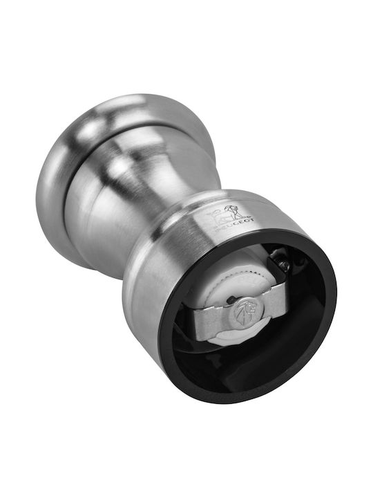 Peugeot Ръчна Мелничка За Сол Inox В Сив Цвят 10cm
