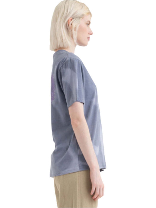 Women's Polka Dot Purple T-shirt