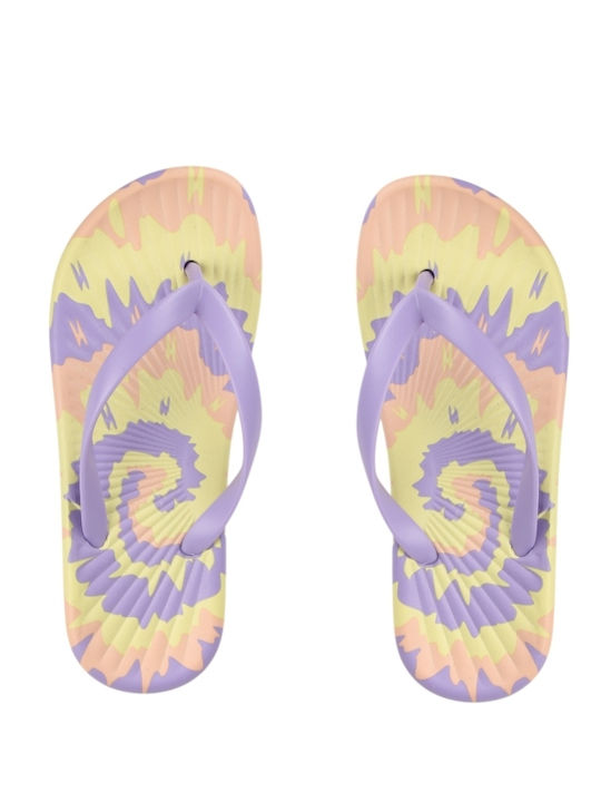 Flip Flops In Purple Colour