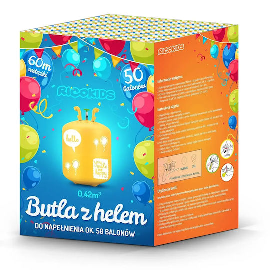 Butelie de Heliu pentru 50 Baloane