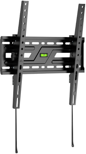 Brateck Βάση Τηλεόρασης Τοίχου έως 75" και 75kg Μαύρο