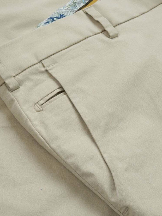 Bonn Men's Trousers Chinos Elastic Light Beige