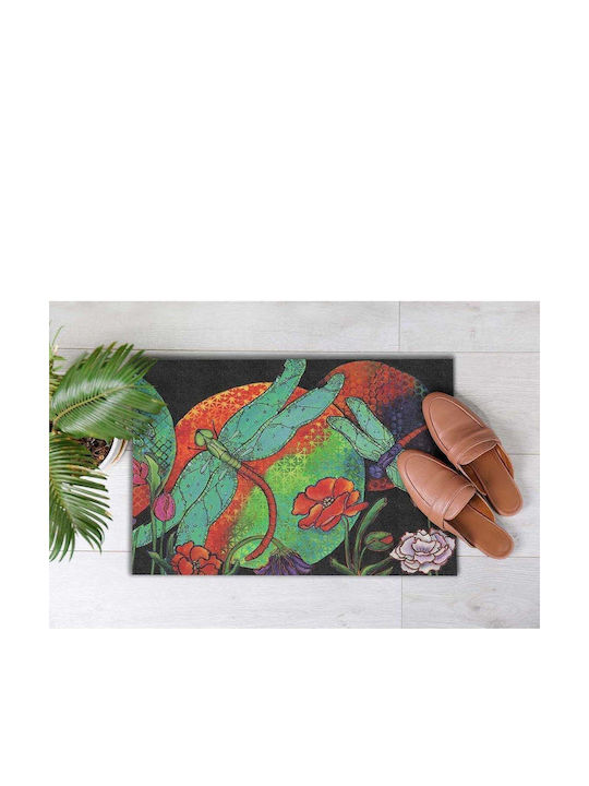 SteweHome Non-Slip Orange Doormat 70x45cm