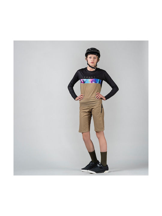 Kenny Women's Long Sleeve Mountain Bike Multicolour Jersey