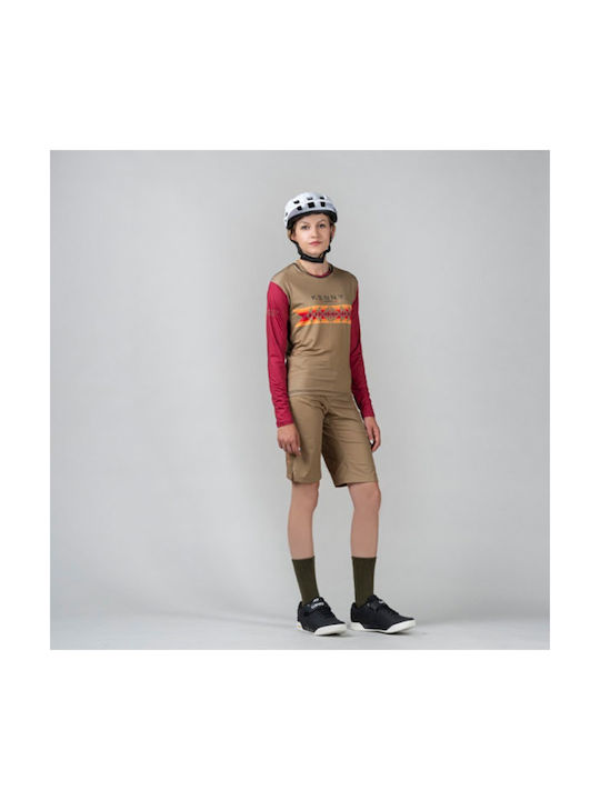 Kenny Women's Long Sleeve Mountain Bike Multicolour Jersey