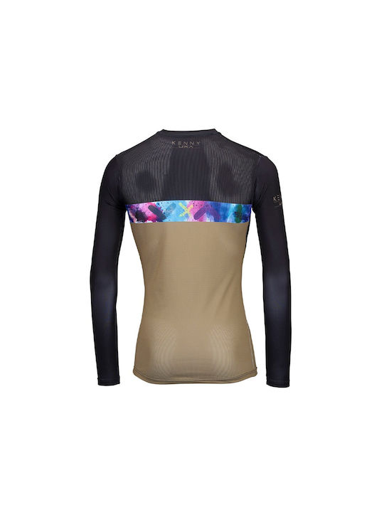 Kenny Women's Long Sleeve Mountain Bike Multicolour Jersey
