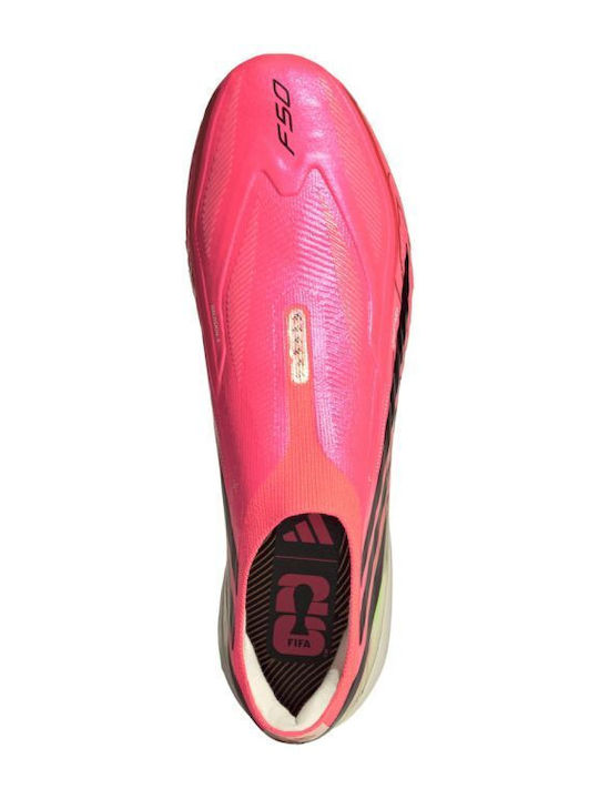 adidas Elite Ll Football Shoes with Cleats FG Pink