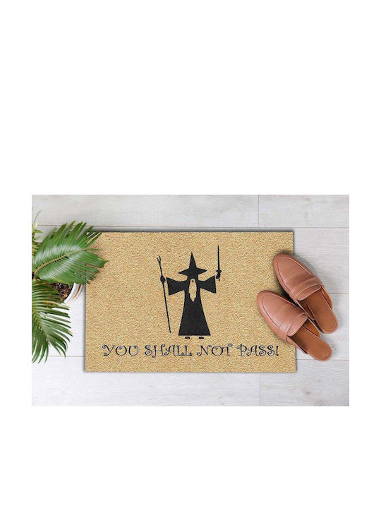 SteweHome Non-Slip Orange Doormat 70x45cm