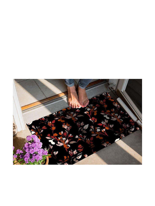 SteweHome Non-Slip Orange Doormat 70x45cm