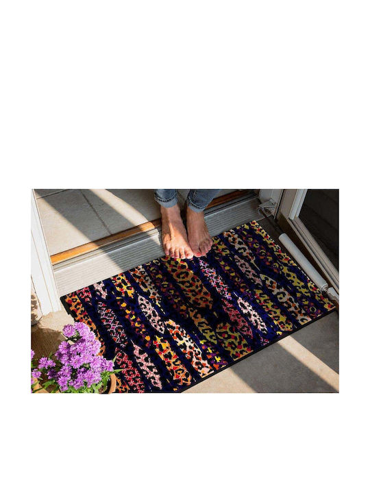SteweHome Non-Slip Orange Doormat 70x45cm