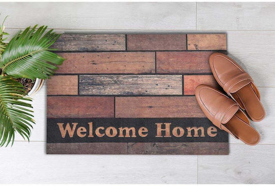 SteweHome Πατάκι Εισόδου Πορτοκαλί 70x45εκ. STE-028809-P28809 Πορτοκαλί