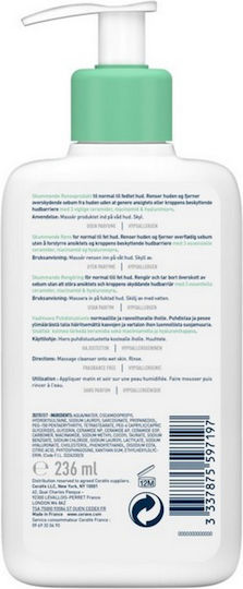 CeraVe Foaming Cleanser Gel Cleansing Face 236ml