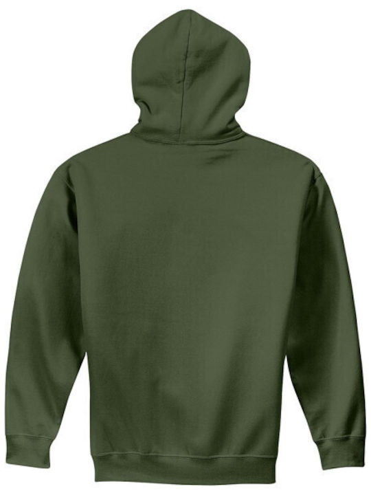 Bluze Cu Glugă Takeposition Imprimate Rombo Khaki 907-1676