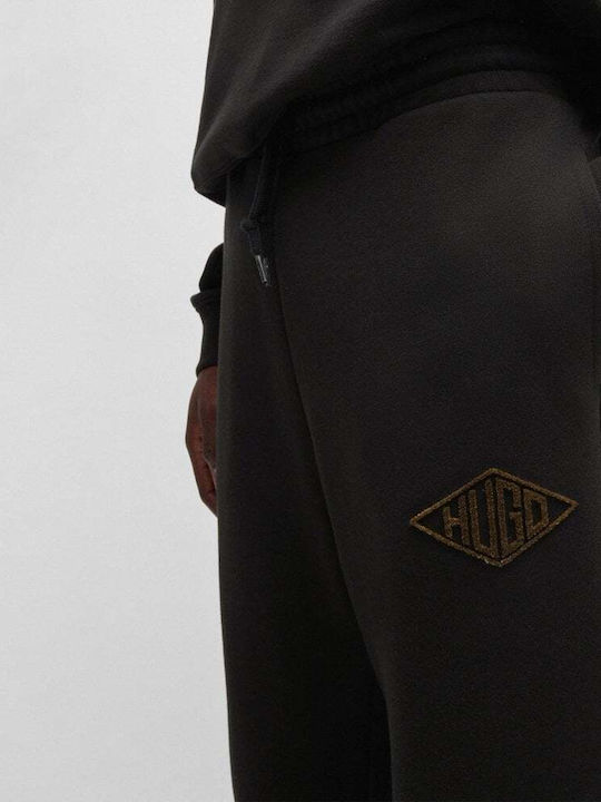Herren-Sweatpants Jogginghose Schwarz
