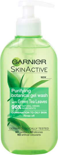Garnier SkinActive Purifying Gel Καθαρισμού Προσώπου 200ml