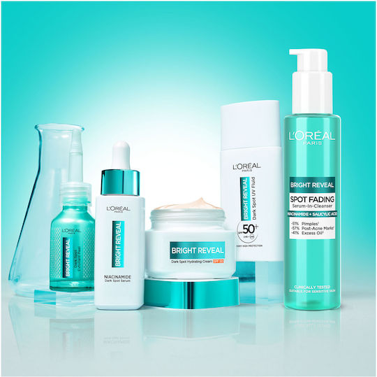 L'Oreal Paris Bright Reveal Gel Καθαρισμού Προσώπου για Ακνεϊκές Επιδερμίδες 150ml