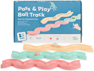 BS Toys Minge din Lemn pentru 36+ Luni