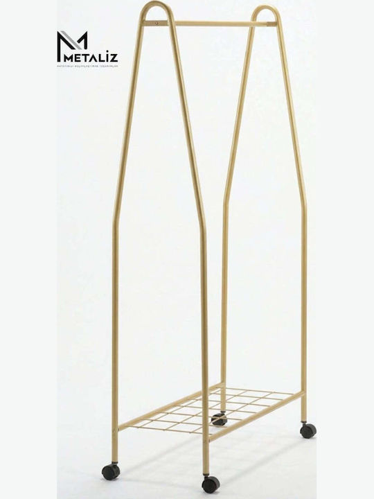 SteweHome SteweHome Kleiderständer Aus Metall Gold 98x145cm