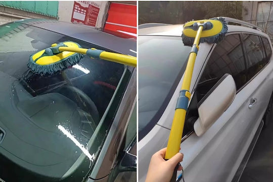 Auto-Reinigung Bürste 3 1 Verstellbarer Teleskopgriff 50-102cm Kopf Microfiber Chenille