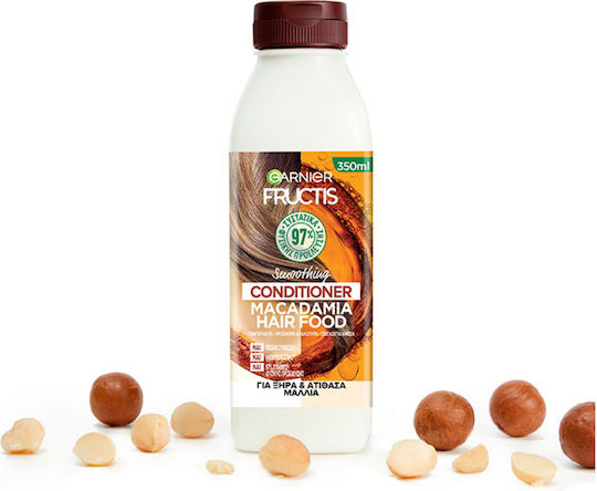 Garnier Fructis Macadamia Hair Food Conditioner Hydration for Dry Hair 350ml
