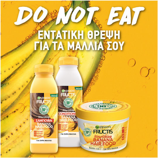 Garnier Fructis Hair Food Banana Balsam Reconstrucție/Nutriție pentru Uscat Păr 350ml