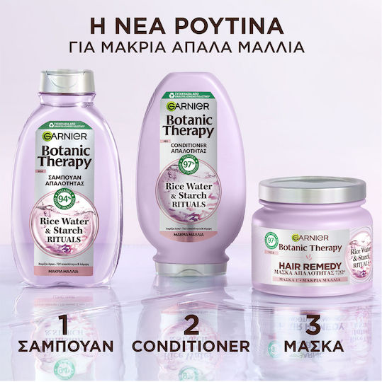 Garnier Botanic Therapy Rice Water & Starch Rituals Conditioner Όγκου 200ml