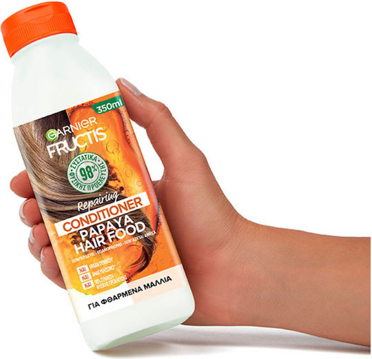 Garnier Fructis Papaya Hair Food Балсам за Всички типове Коса 350мл
