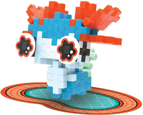 Plus Plus Cuburi de Construit Axolotl pentru 5+ Ani
