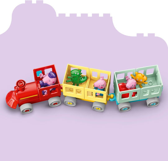 LEGO Duplo Trenul Călătorie cu Bunicul Pig pentru 2+ Ani 35 Bucăți
