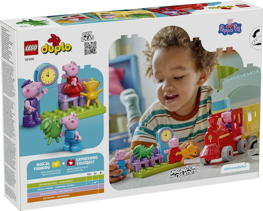 LEGO Duplo Trenul Călătorie cu Bunicul Pig pentru 2+ Ani 35 Bucăți