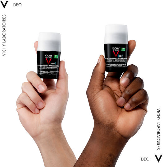 Vichy Homme Анти-Иритейшън 48ч Дезодорант 48ч Рол-он 50мл
