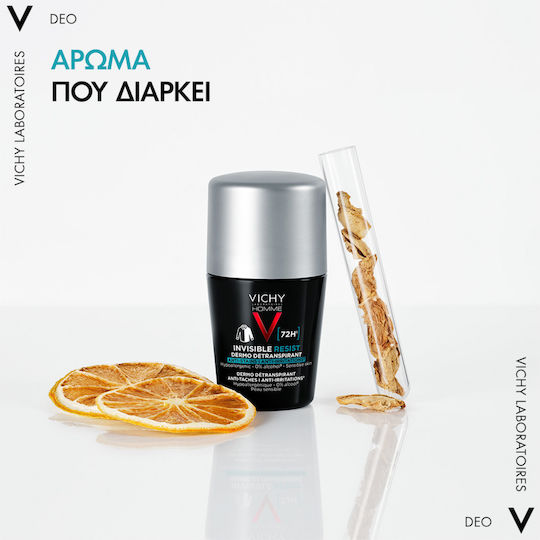 Vichy Resist Αποσμητικό 72h σε Roll-On 50ml