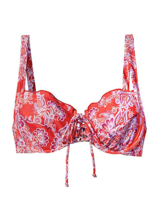 Top Bikini Top Print