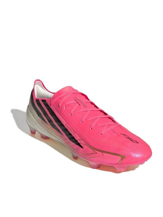 adidas F50 Hyperfast Pro Ποδοσφαιρικά Παπούτσια με Τάπες FG Ροζ