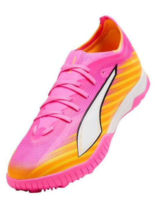 PUMA Ultra 6 Match Ποδοσφαιρικά Παπούτσια με Σχάρα TT Ροζ