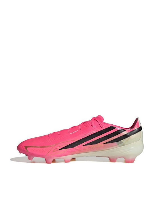 adidas F50 Hyperfast Pro Ποδοσφαιρικά Παπούτσια με Τάπες FG Ροζ