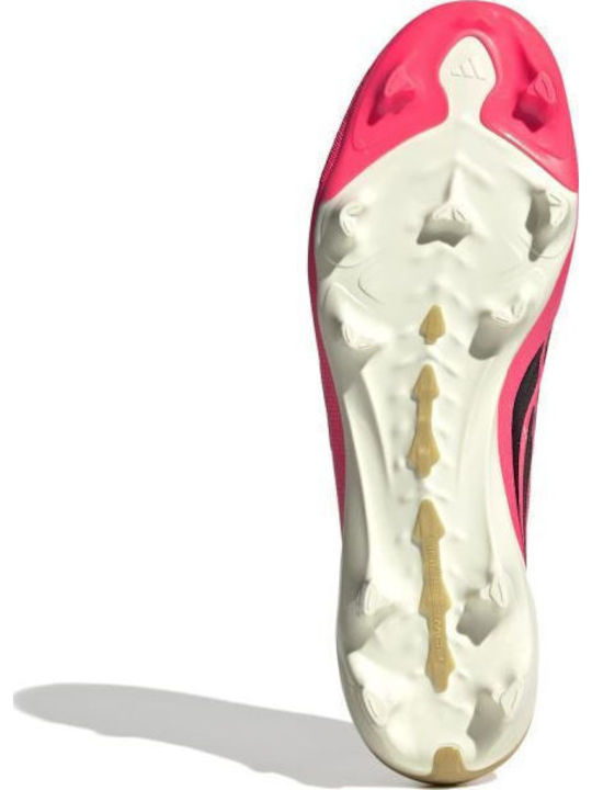 adidas Predator League Football Shoes with Cleats FG Pink