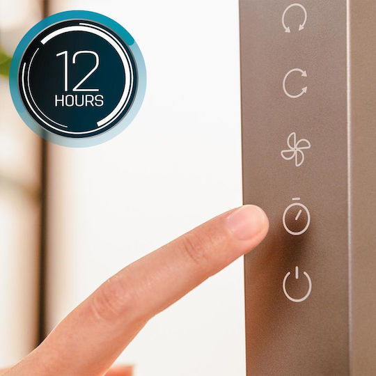 Cecotec EnergySilence 2400 Cyclone Ventilator Pe Piedestal 40W cu Telecomandă Alb