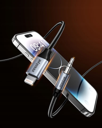 Innostyle Aux Cable Iphone Lightning To Mini Jack Adapter 1m
