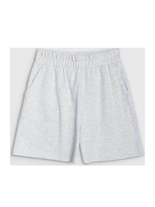 Damen Terry Shorts Grau