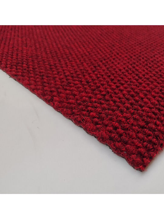 SteweHome Non-Slip Red Doormat 33x60cm